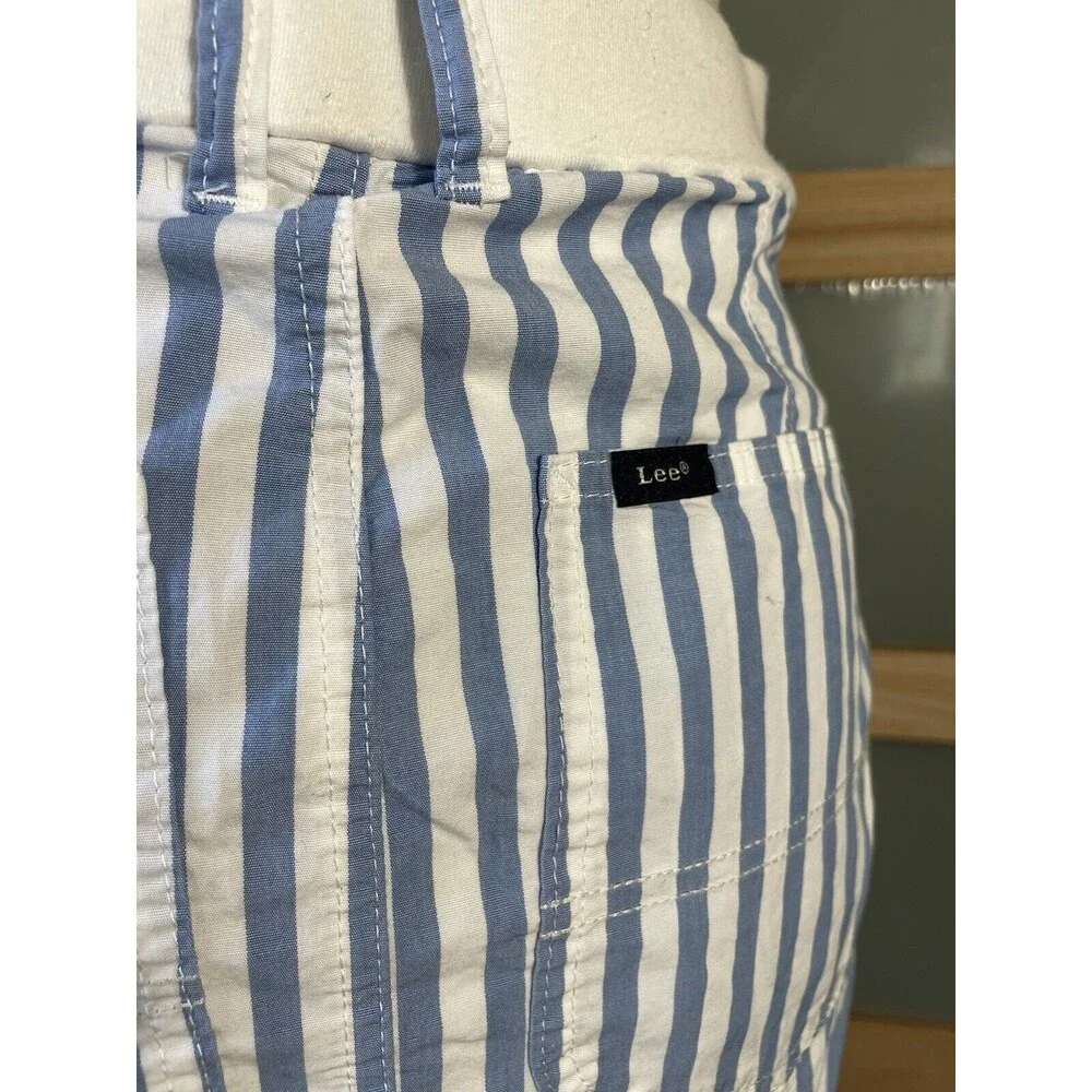 Lee Premium Women's Smart Fit Mid Rise Skort Sz 6M Cotton Blend Pockets